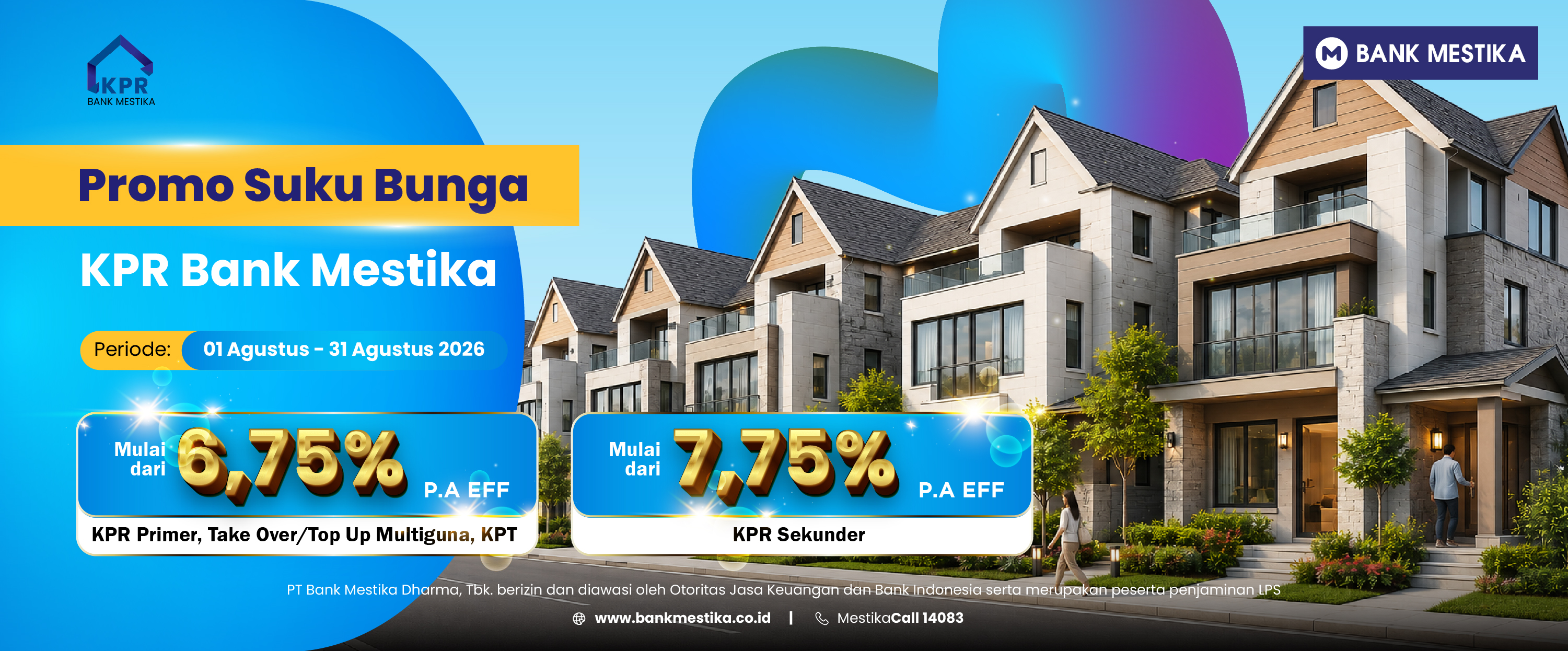 KPR Bank Mestika Website Agustus 2026